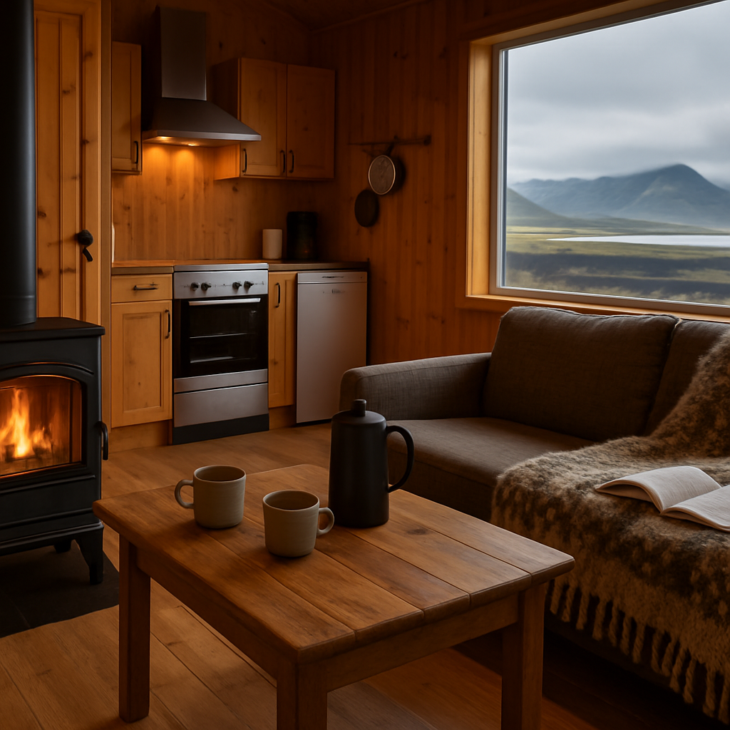 Ausstattung von Island-Ferienhäusern mit islandferienhaus.com